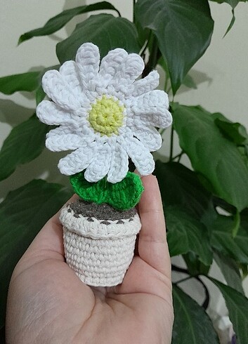 Amigurumi çiçek
