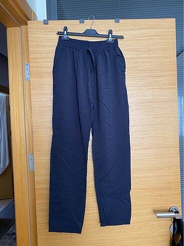 Likralı Siyah Pantolon