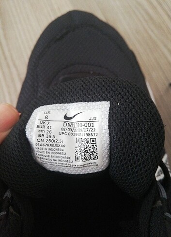 41 Beden siyah Renk Nike ayakkabı 