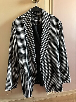 Kaz ayağı blazer ceket