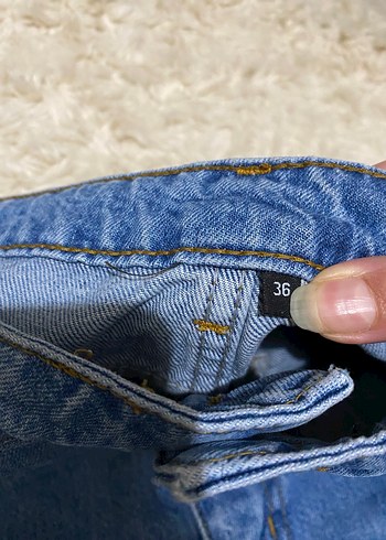 mom jeans kot pantolon - Görsel 2