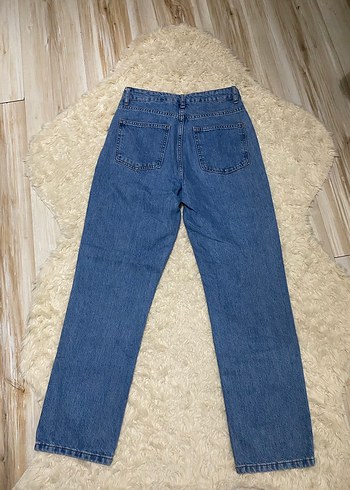 mom jeans kot pantolon - Görsel 4