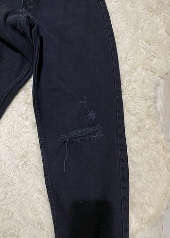 Siyah Denim Jean - Görsel 3
