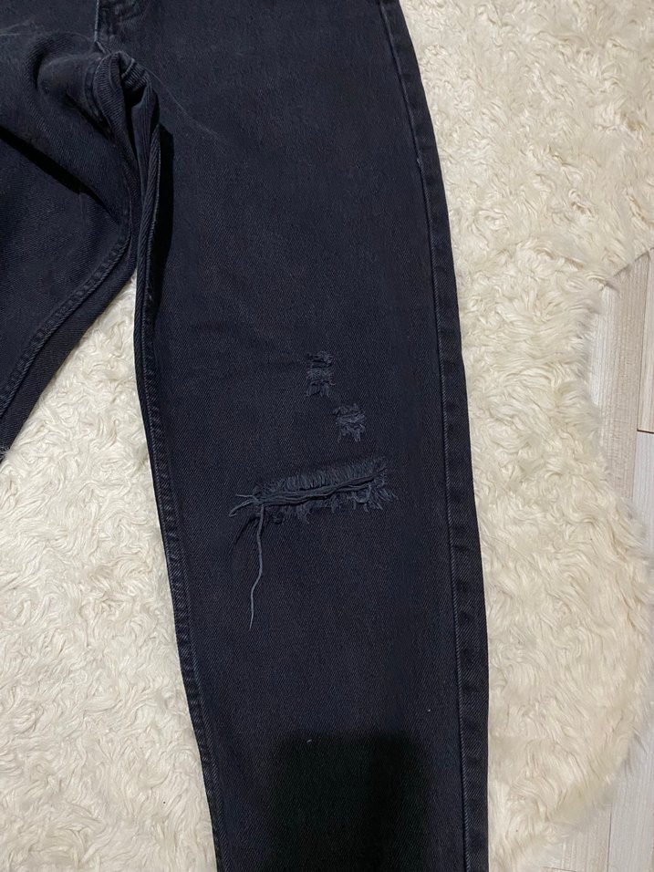 Siyah Denim Jean - Görsel 3