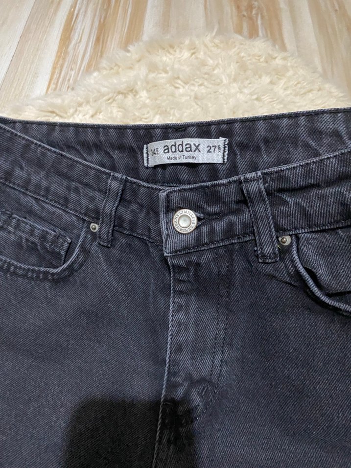 Siyah Denim Jean - Görsel 2