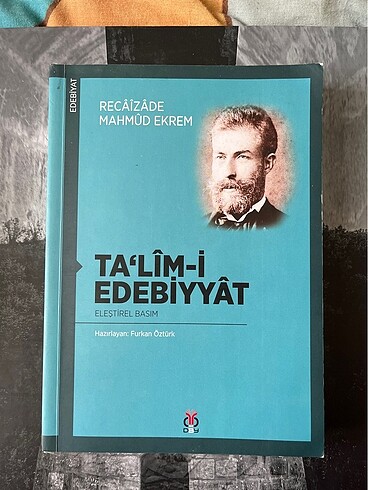 Recaizade Mahmud Ekrem, Talim-i Edebiyat