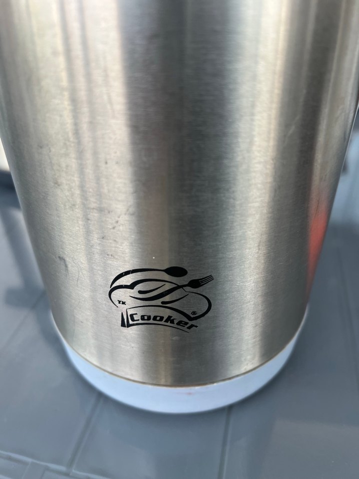 Gri Renkli Paslanmaz Çelik Termos Çay su - Görsel 3