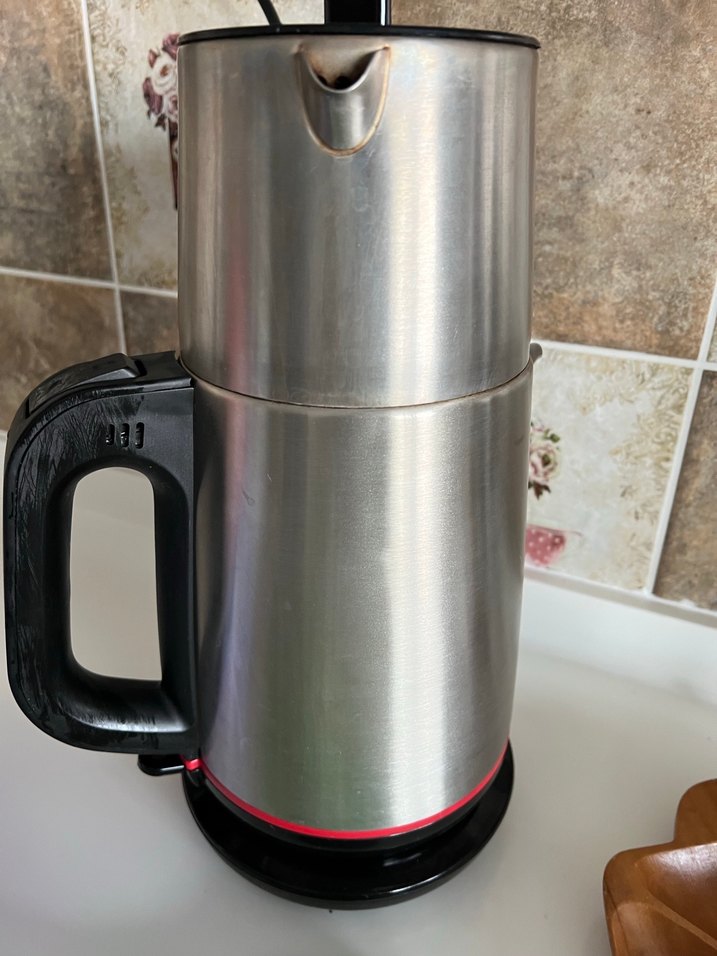 Homend Kırmızı Gri Çay Makinesi - Görsel 3