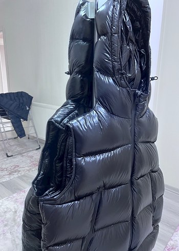 Zara sıfır etiketli kuş tüyü yelek - Görsel 5