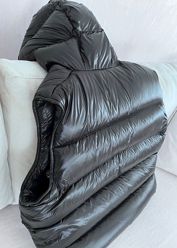 Zara sıfır etiketli kuş tüyü yelek - Görsel 13