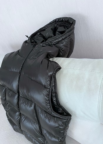 Zara sıfır etiketli kuş tüyü yelek - Görsel 9