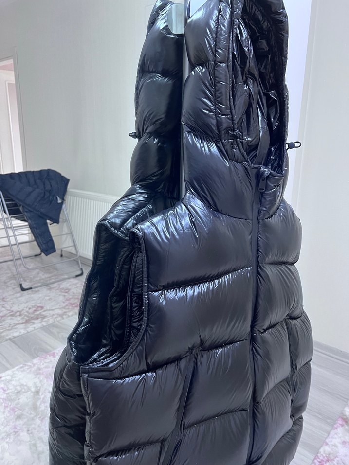 Zara sıfır etiketli kuş tüyü yelek - Görsel 5