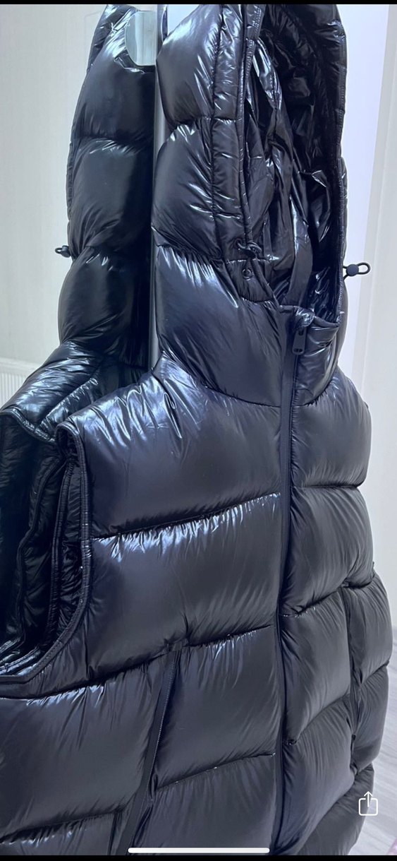 Zara sıfır etiketli kuş tüyü yelek - Görsel 3