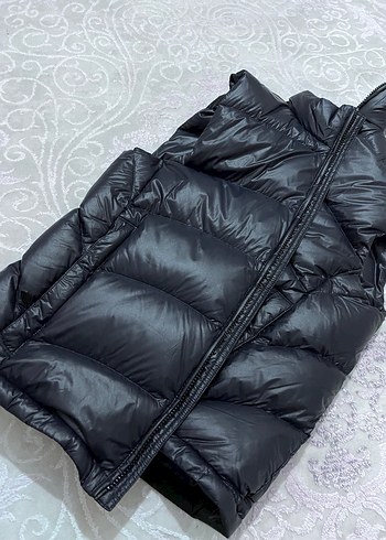 Sıfır orjinal zara kaz tüyü yelek - Görsel 7