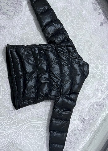 Orjinal sıfır etiketli kaz tüyü zara mont - Görsel 3