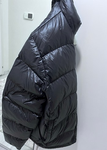 Orjinal sıfır etiketli kaz tüyü zara mont - Görsel 5