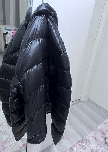 Orjinal sıfır etiketli kaz tüyü zara mont - Görsel 4