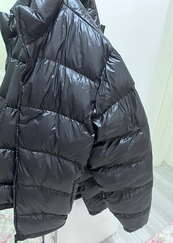 Orjinal sıfır etiketli kaz tüyü zara mont - Görsel 7