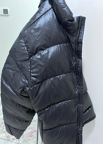 Orjinal sıfır etiketli kaz tüyü zara mont - Görsel 9