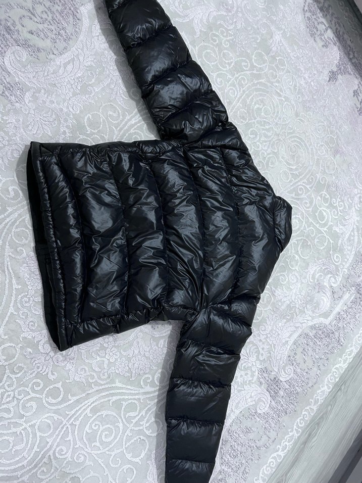 Orjinal sıfır etiketli kaz tüyü zara mont - Görsel 3