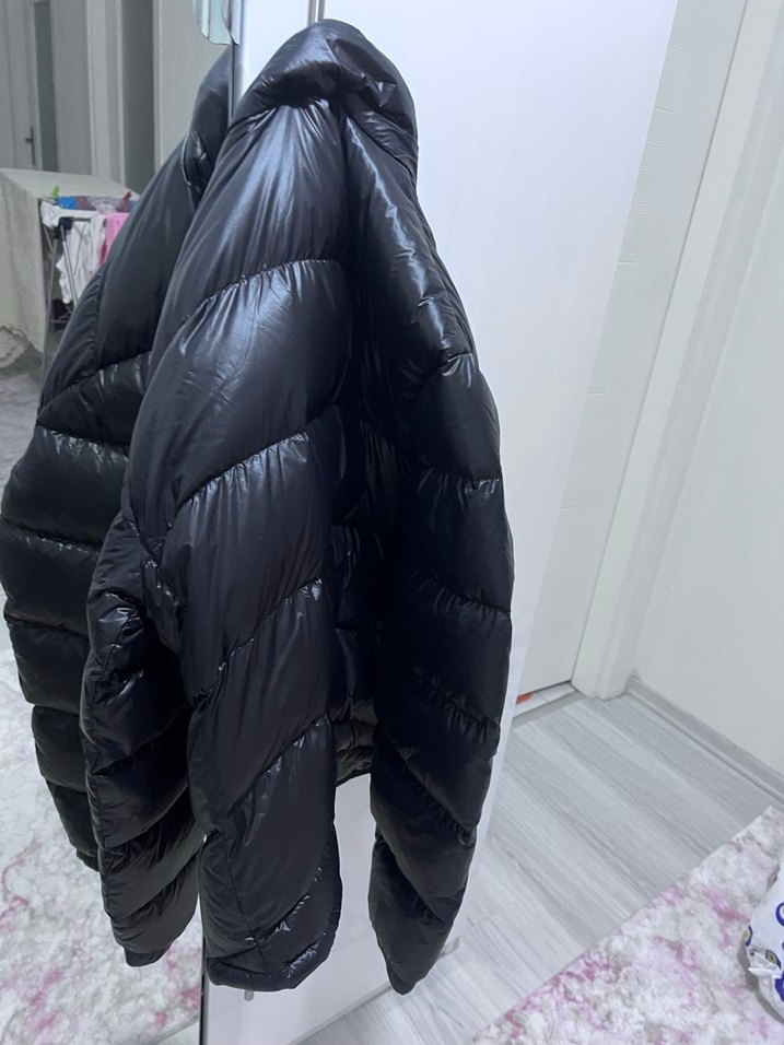 Orjinal sıfır etiketli kaz tüyü zara mont - Görsel 4