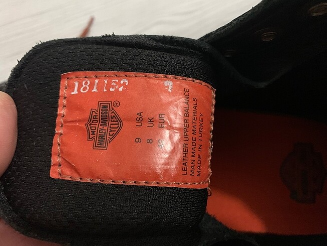 Sıfır Harley orjinal erkek bot - Görsel 19