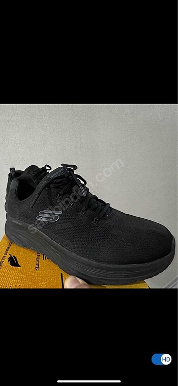 42.5 Beden siyah Renk Sıfır ayarında orjinal skechers waterproof