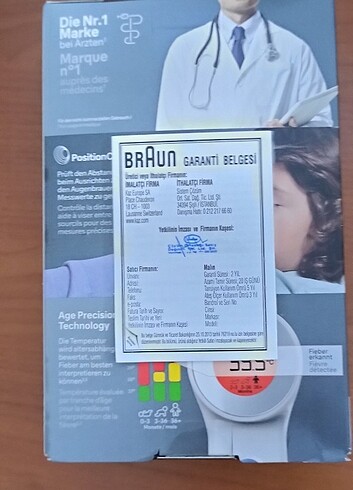  Beden Braun BNT400 Temassız Alından Ateş Ölçer