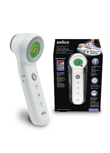 Braun BNT400 Temassız Alından Ateş Ölçer