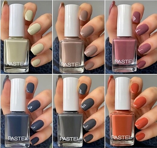 Beden 6lı PASTEL SET OJE