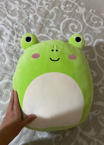 Squishmallows Yeşil Peluş Kurbağa Oyuncak