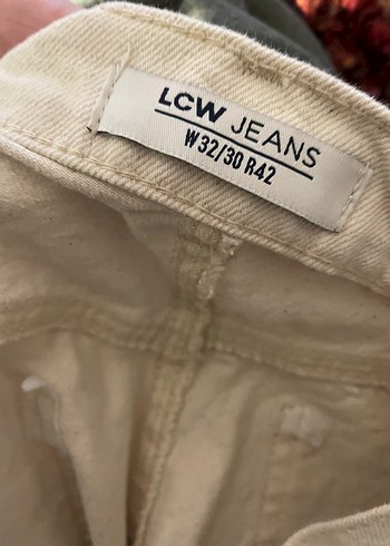 LC Waikiki Bej Midi Kadın Keten Pantolon