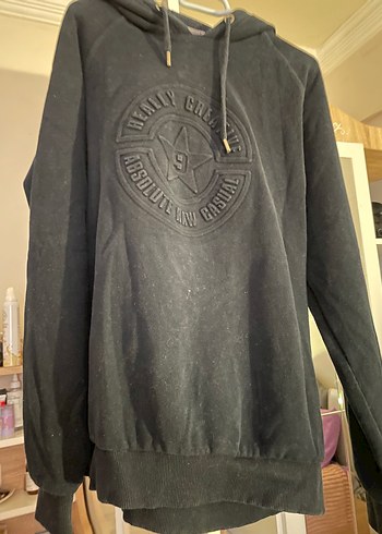 Diğer Siyah unisex Süet Sweatshirt