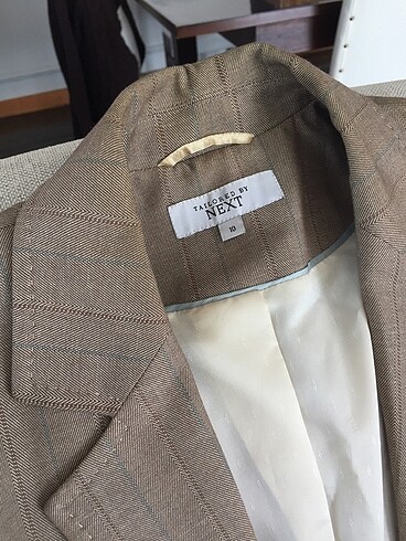 38 Beden Tailor by NeXT kahverengi blazer ceket