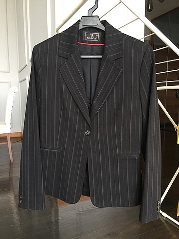 Siyah blazer ceket