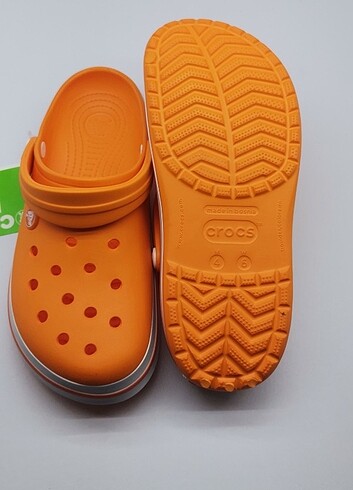 38 Beden turuncu Renk Crocs terlik 