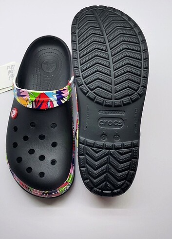 42 Beden siyah Renk Crocs terlik 