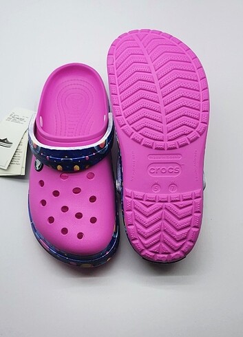 39 Beden pembe Renk Crocs terlik 