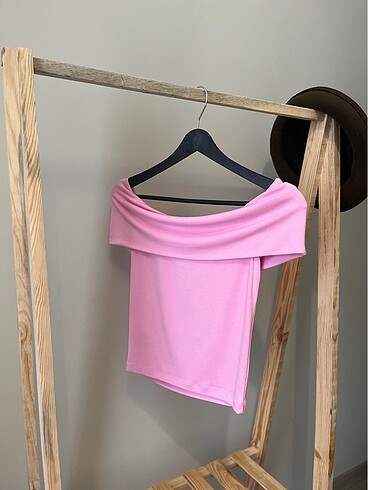 Pembe zara bluz orjinal etiketli