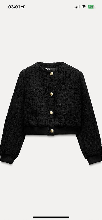 Dokulu bomber ceket