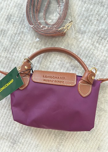 Longchamp Uzun Askılı Mor Kadın Çapraz Çanta