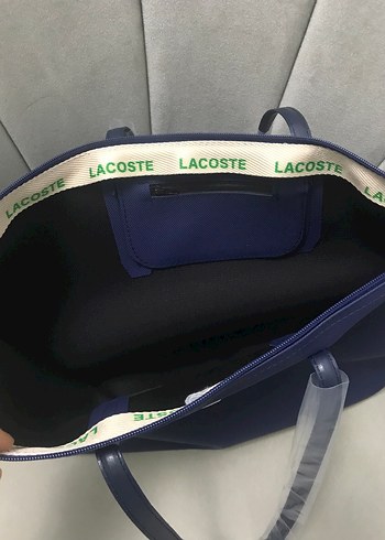 Longchamp Lacoste Kadın Fermuarlı Çanta
