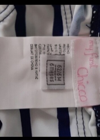 18-24 Ay Beden Chicco bikini, mayo