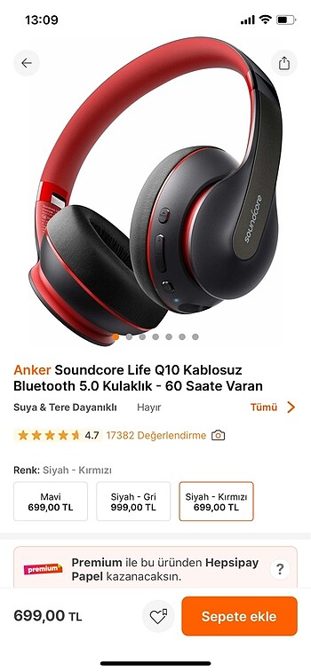 Anker Soundcore Life Q10