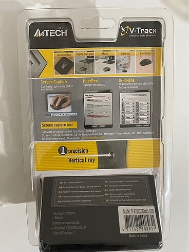 A4 Tech N-810FX V-Track Kablolu Mouse - Görsel 2