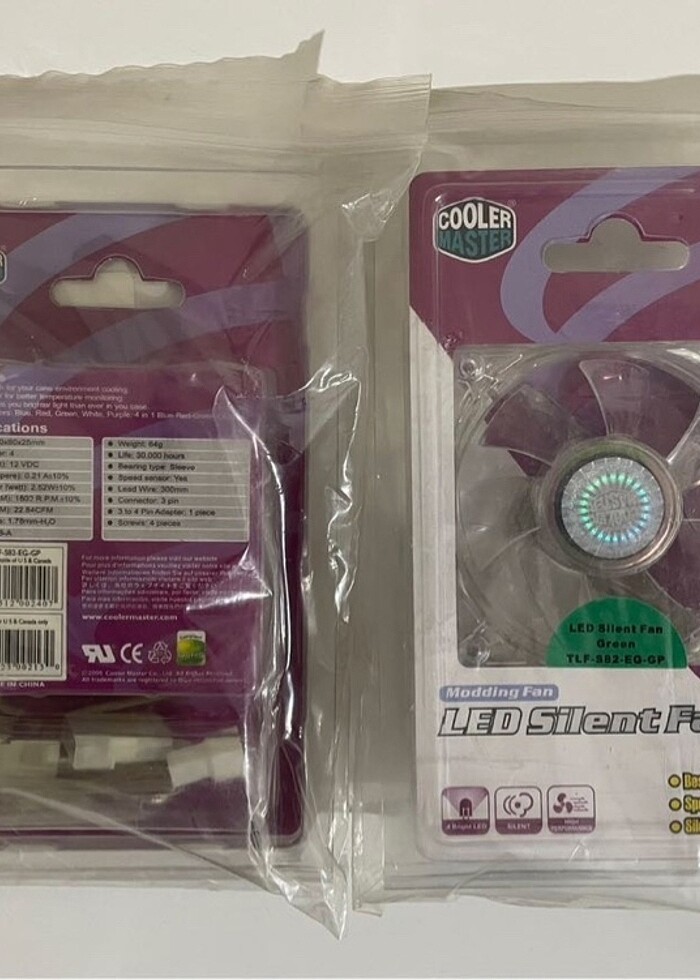 Cooler Master Işıklı Yeşil Kasa Fanı - Görsel 3