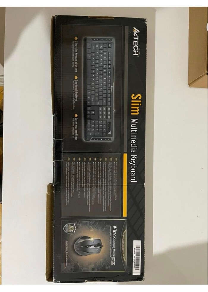 A4 Tech KD-600 Kablolu Klavye - Görsel 3