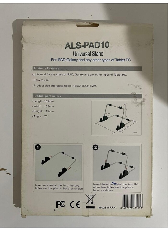 Addison ALS-PAD10 Tablet Standı - Görsel 3