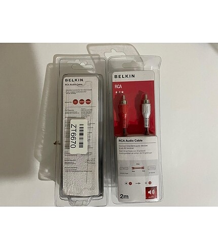 Belkin BLK-F3Y097BF2M 2RCA-2RCA M-M RCA Ses Kablosu - Görsel 2