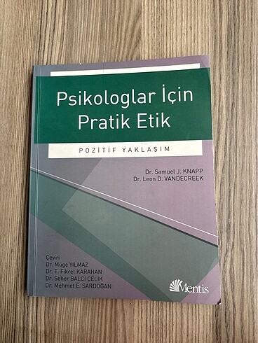 Psikologlar için pratik etik pozitif yaklaşım